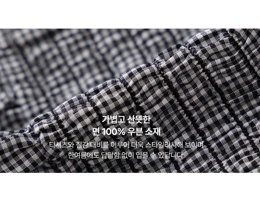 I LOVE J kenaril check layered top