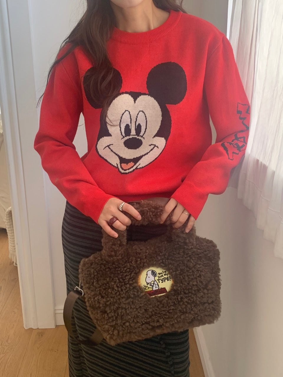 MOMS WEAR Mickey Knit top