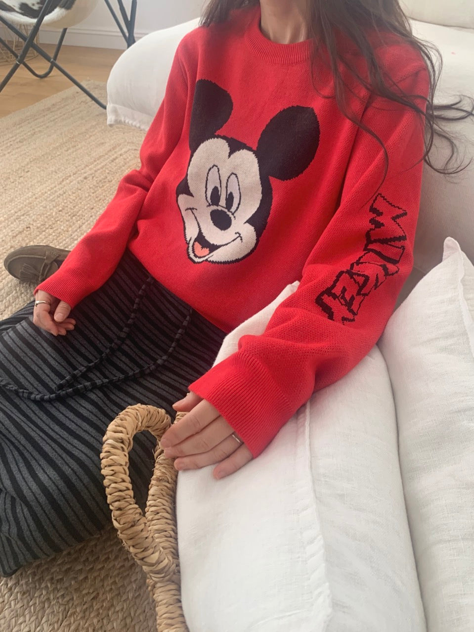 MOMS WEAR Mickey Knit top