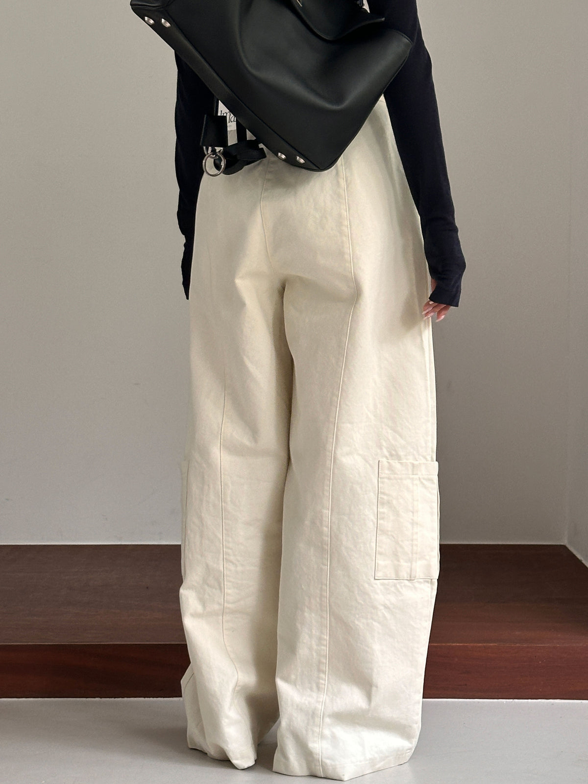 MOMS WEAR Oaks two tuck string pants