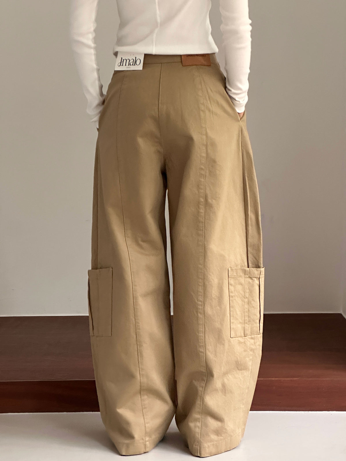 MOMS WEAR Oaks two tuck string pants