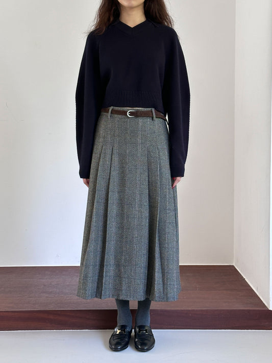 MOMS WEAR Herringbone skirt