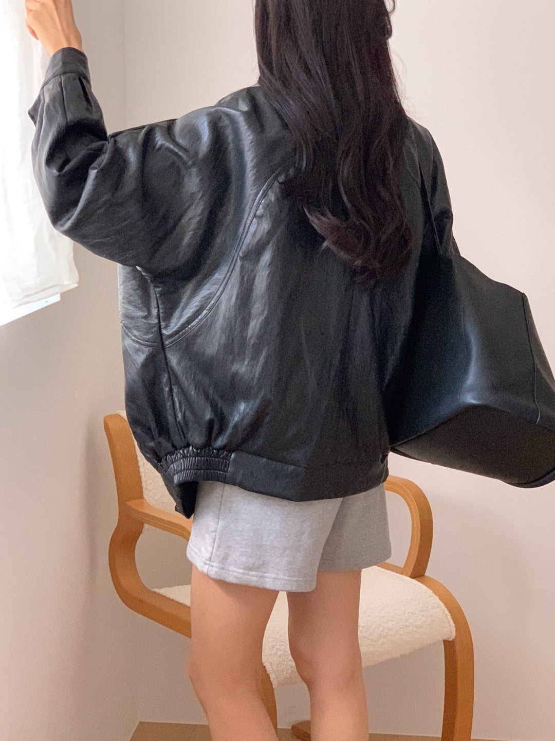 MOMS WEAR BEST SELLER Leather rider jacket