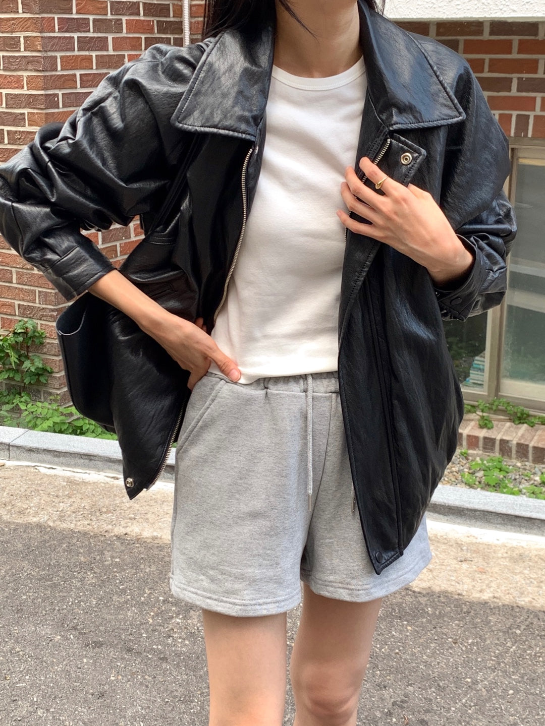 MOMS WEAR BEST SELLER Leather rider jacket