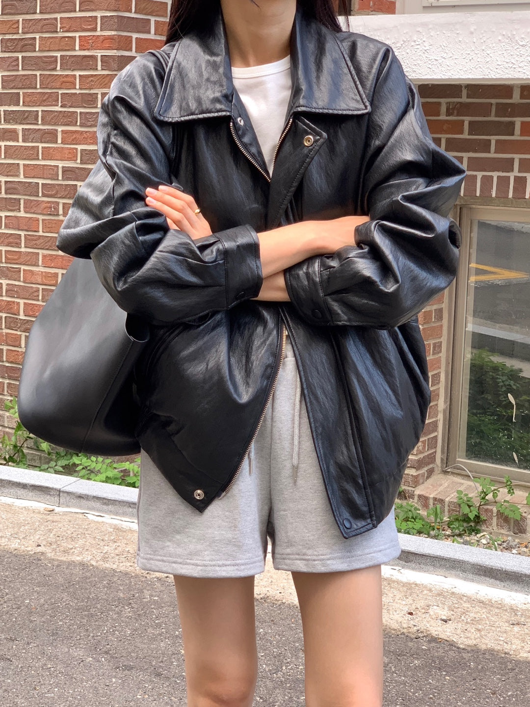 MOMS WEAR BEST SELLER Leather rider jacket