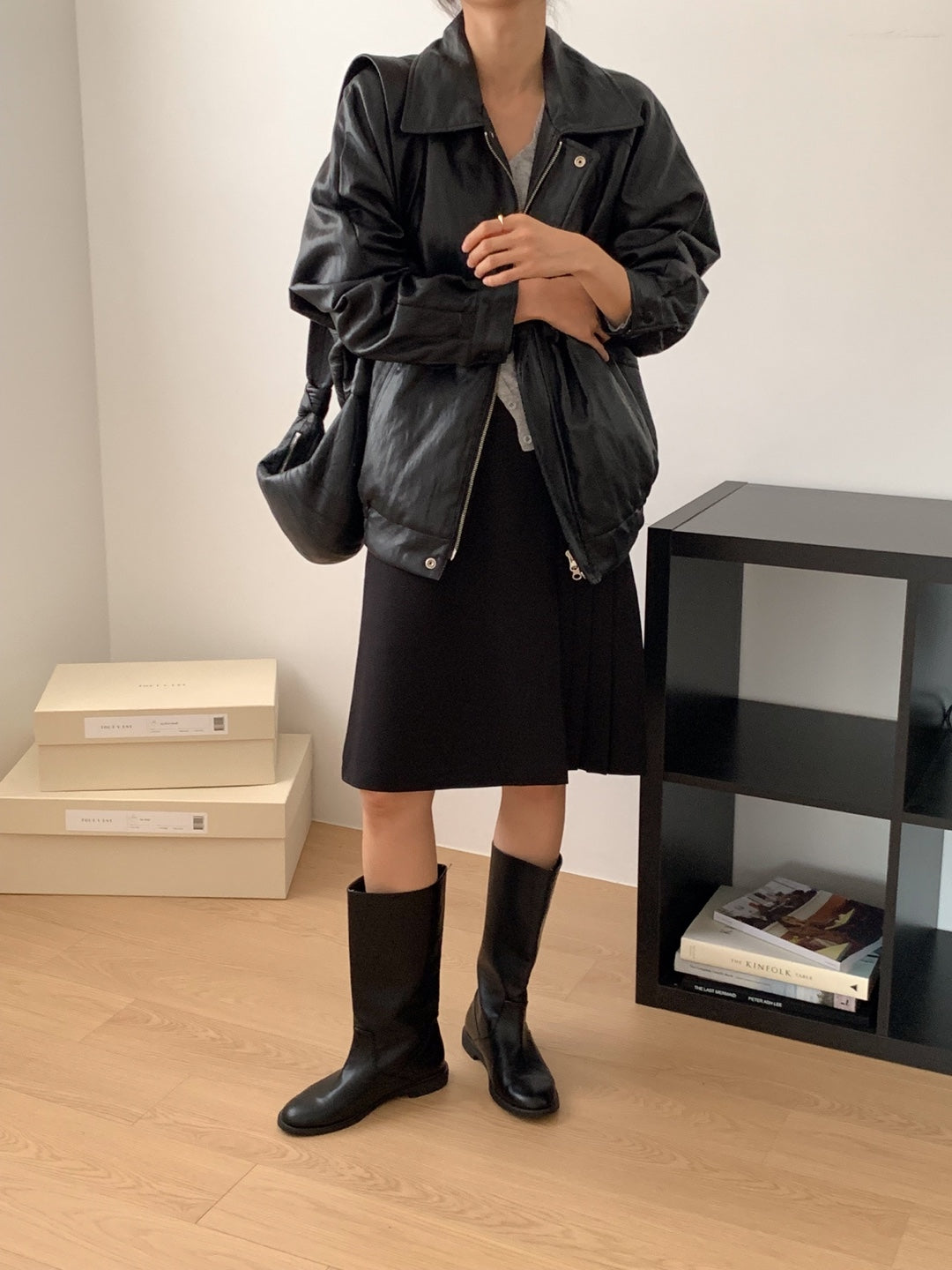 MOMS WEAR BEST SELLER Leather rider jacket