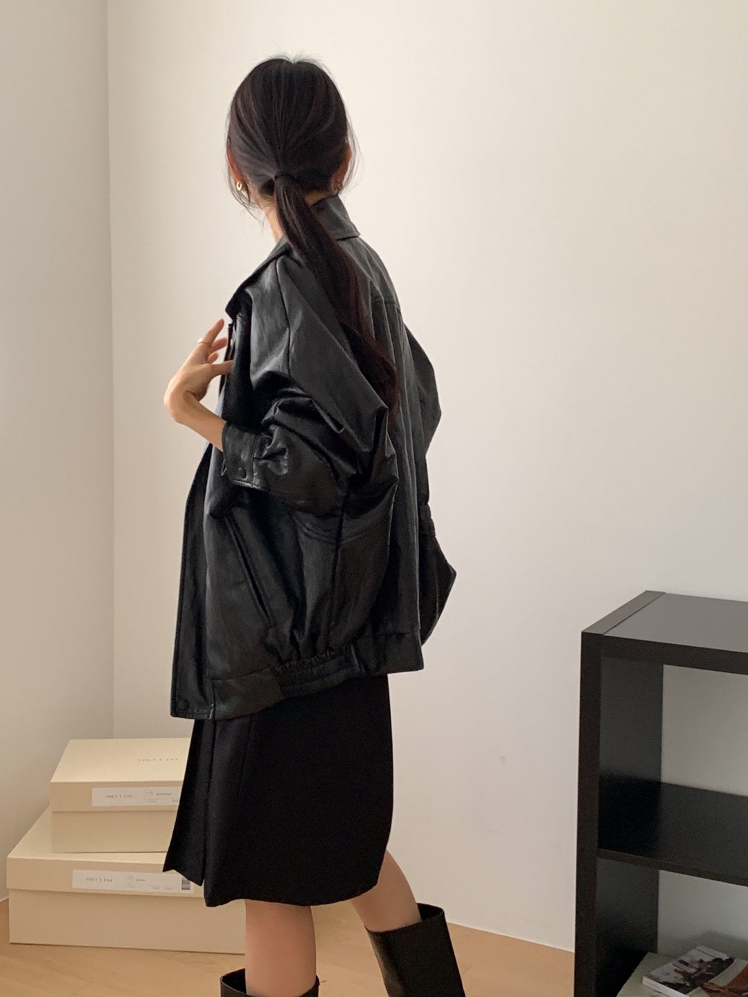 MOMS WEAR BEST SELLER Leather rider jacket