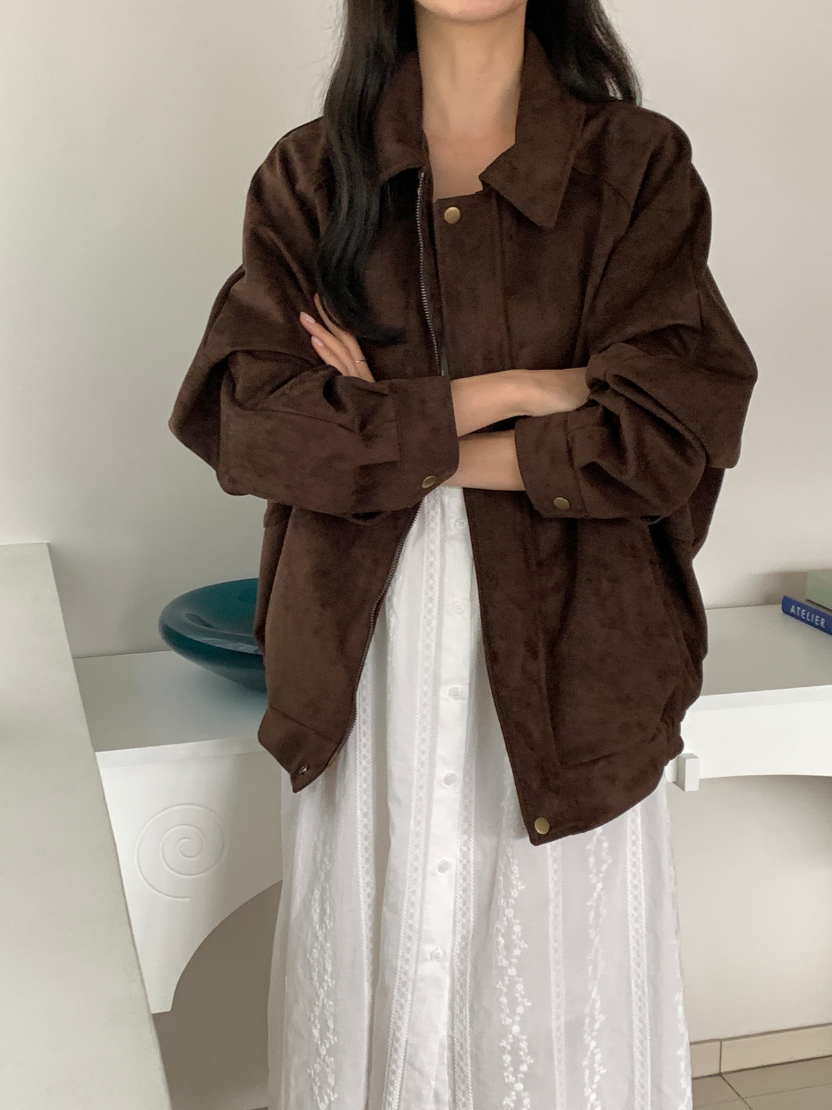 MOMS WEAR BEST SELLER Suade jacket