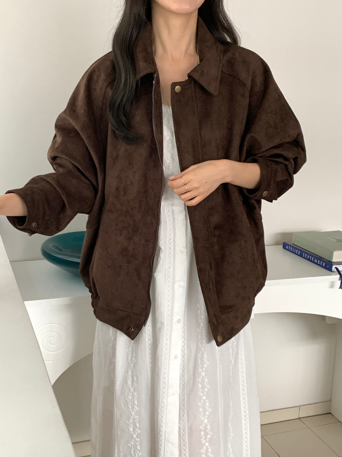 MOMS WEAR BEST SELLER Suade jacket