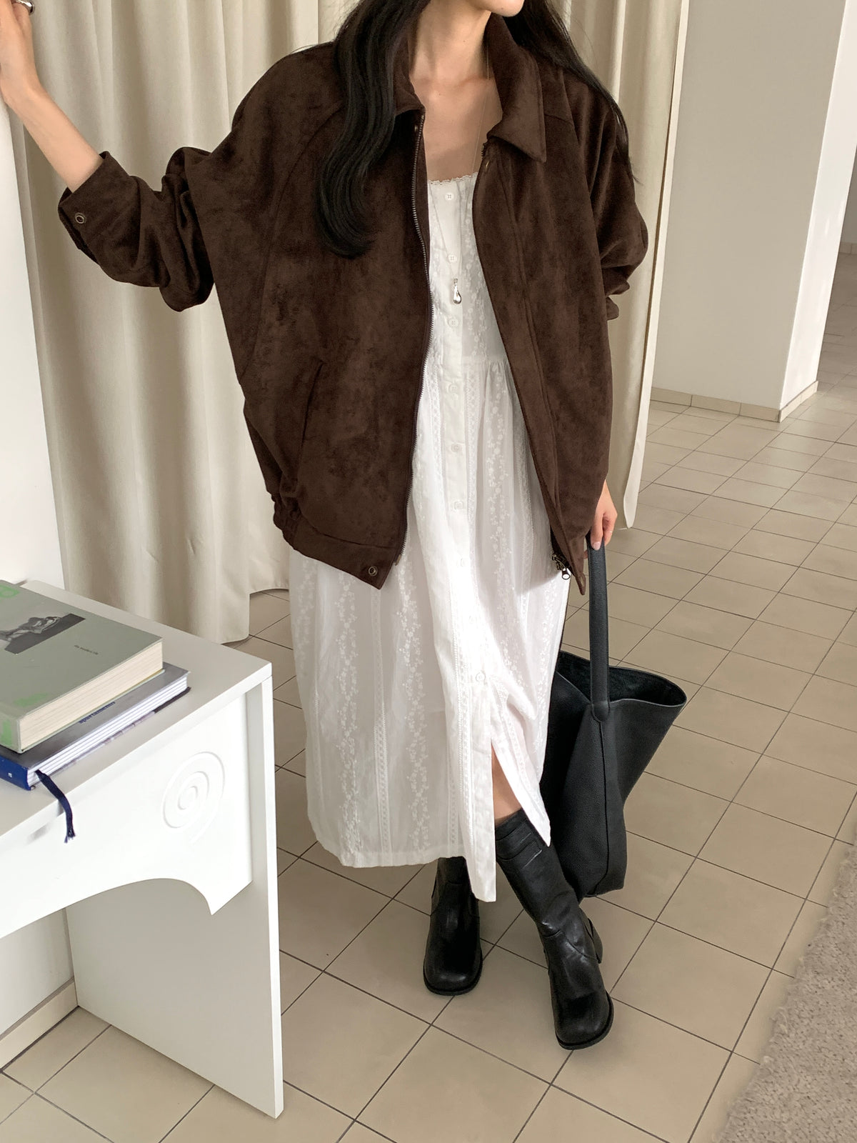 MOMS WEAR BEST SELLER Suade jacket
