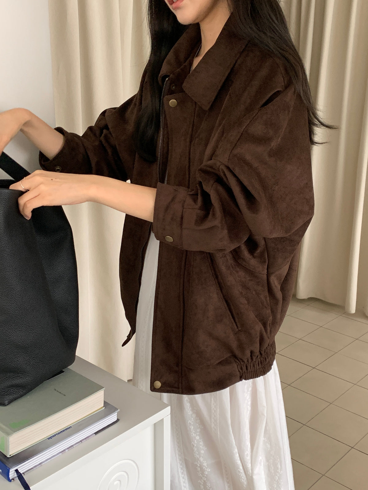 MOMS WEAR BEST SELLER Suade jacket