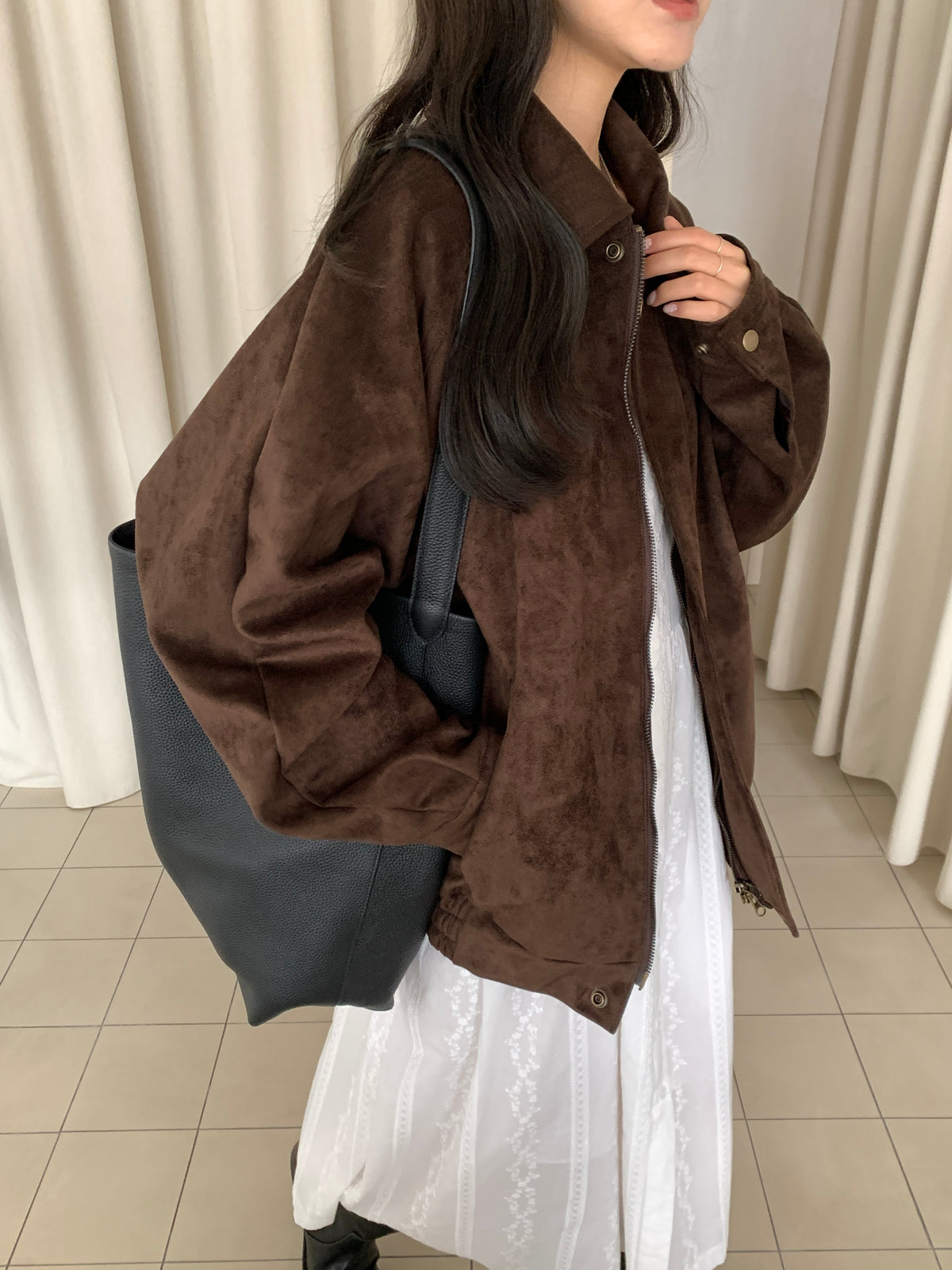 MOMS WEAR BEST SELLER Suade jacket