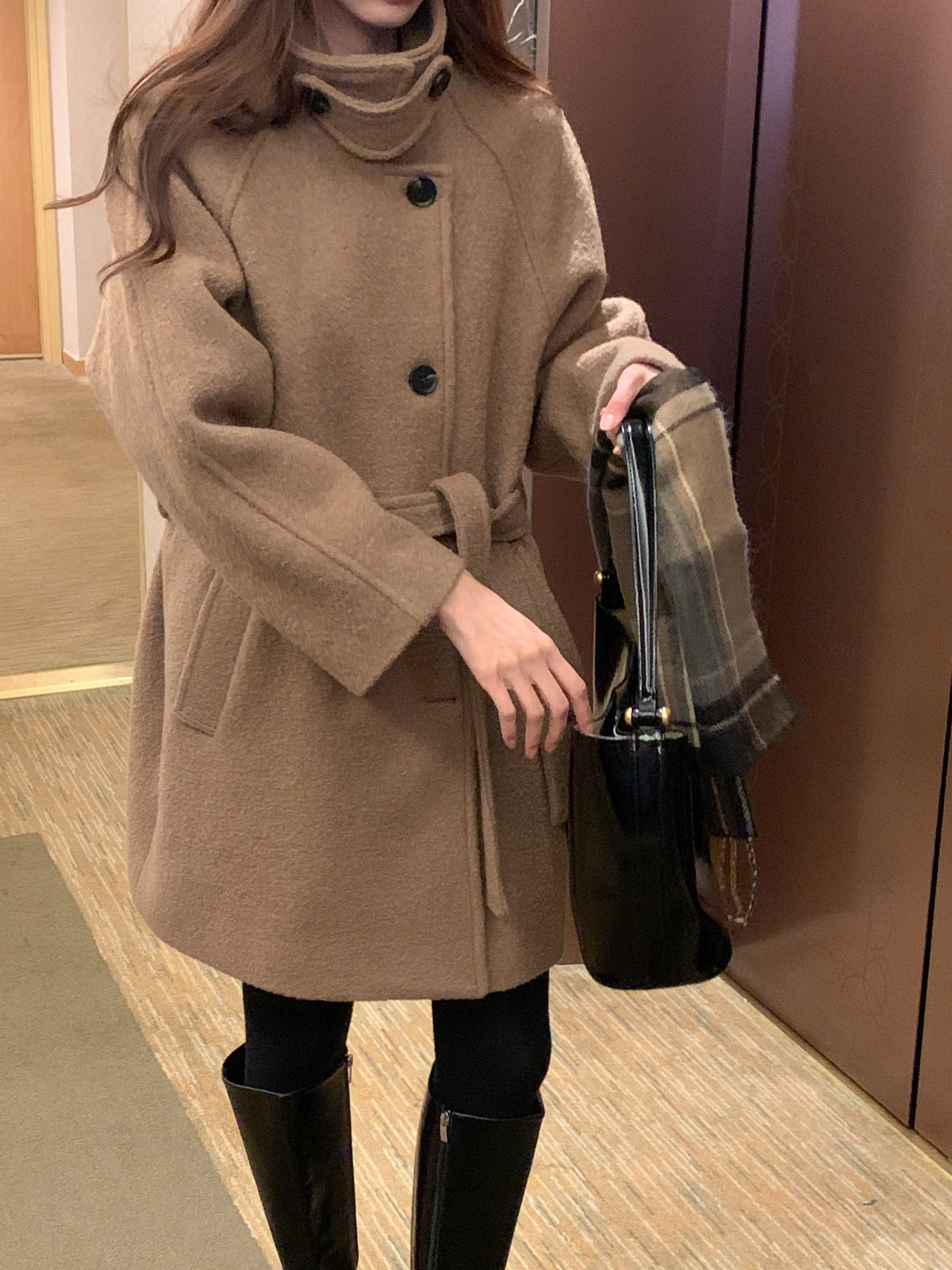 MOMS WEAR Wool coat