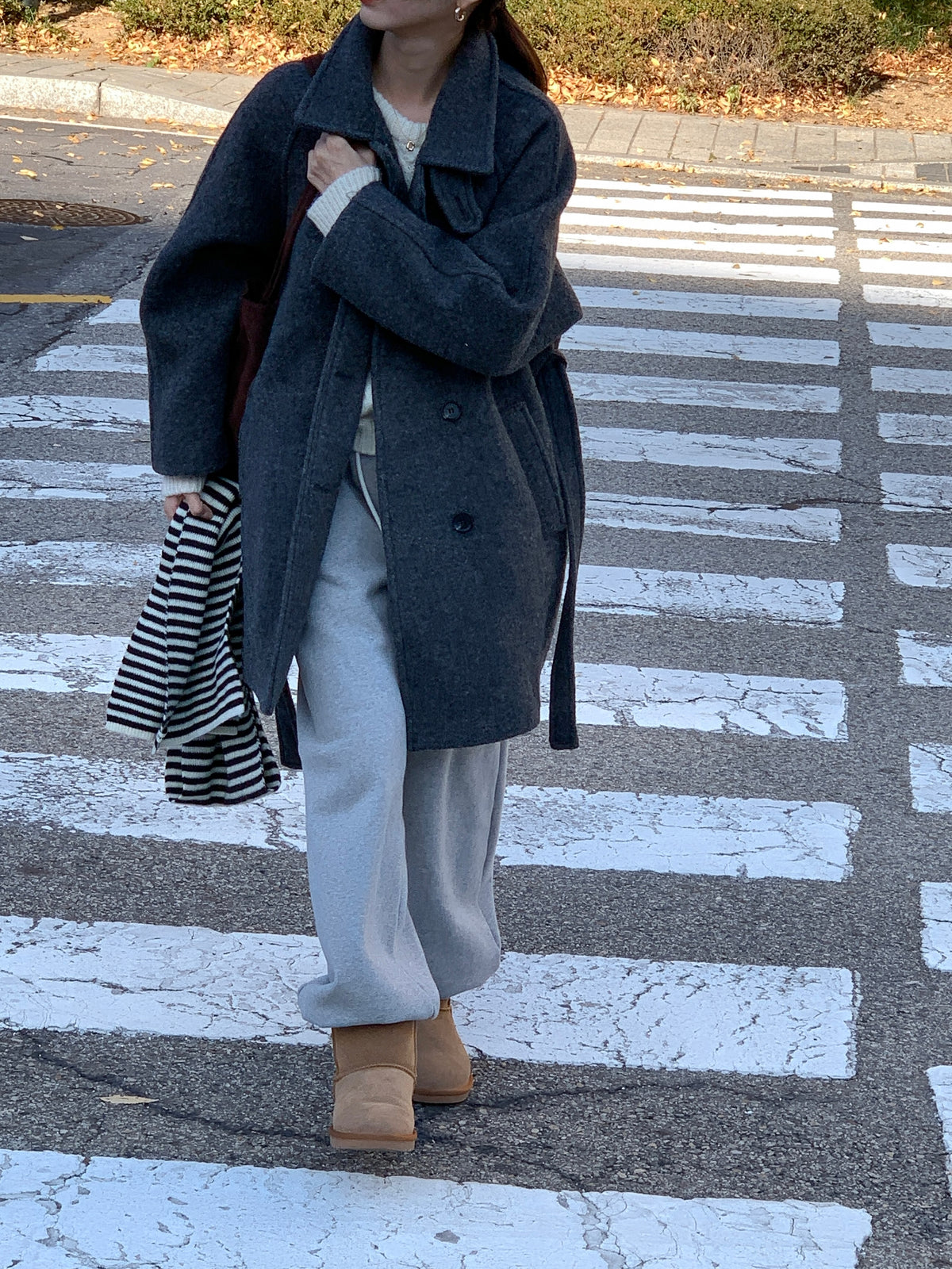MOMS WEAR Wool coat