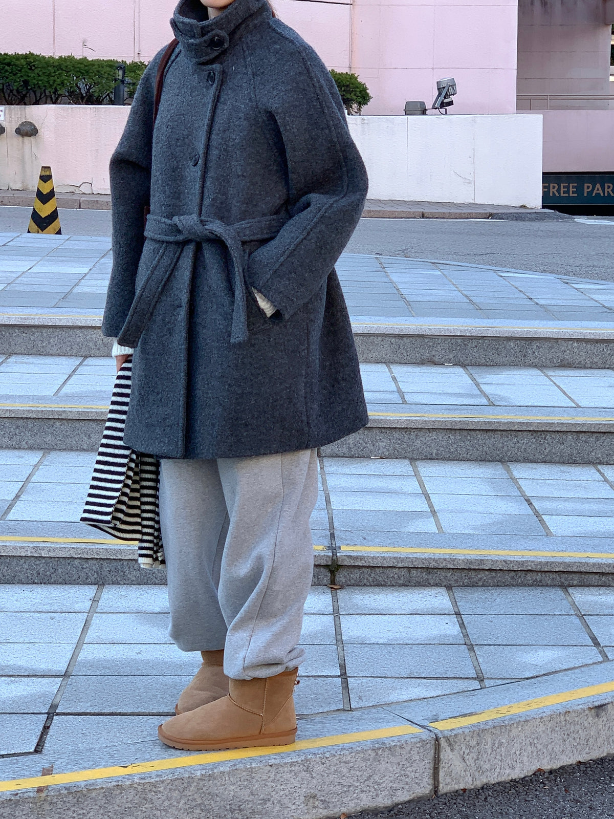 MOMS WEAR Wool coat