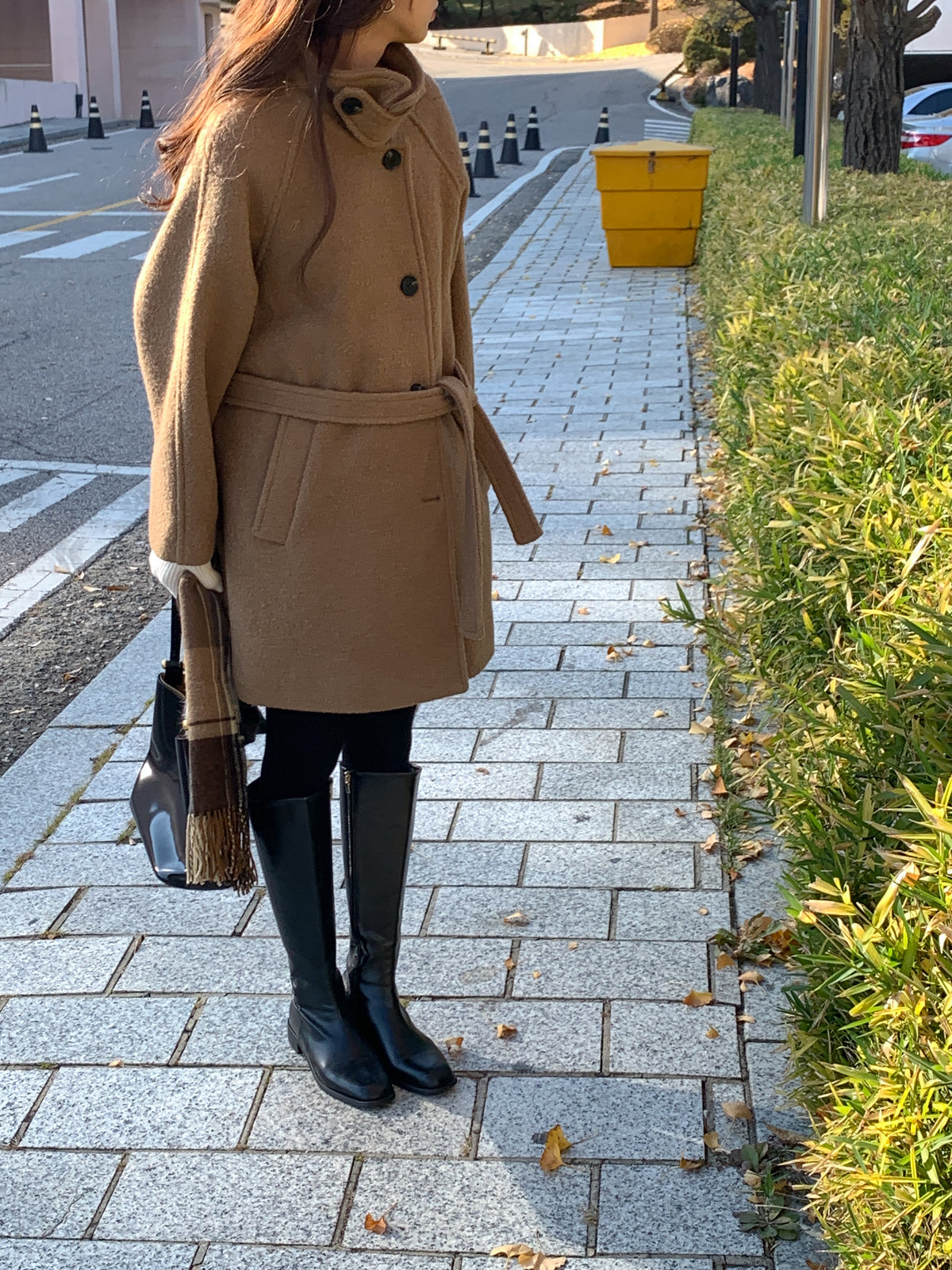 MOMS WEAR Wool coat