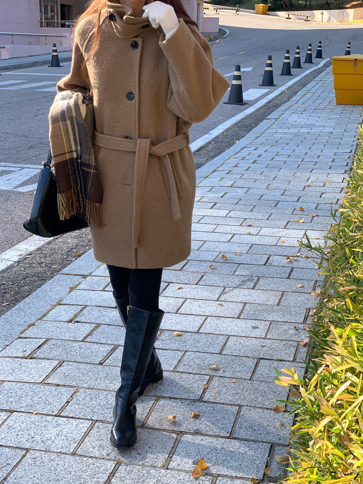 MOMS WEAR Wool coat
