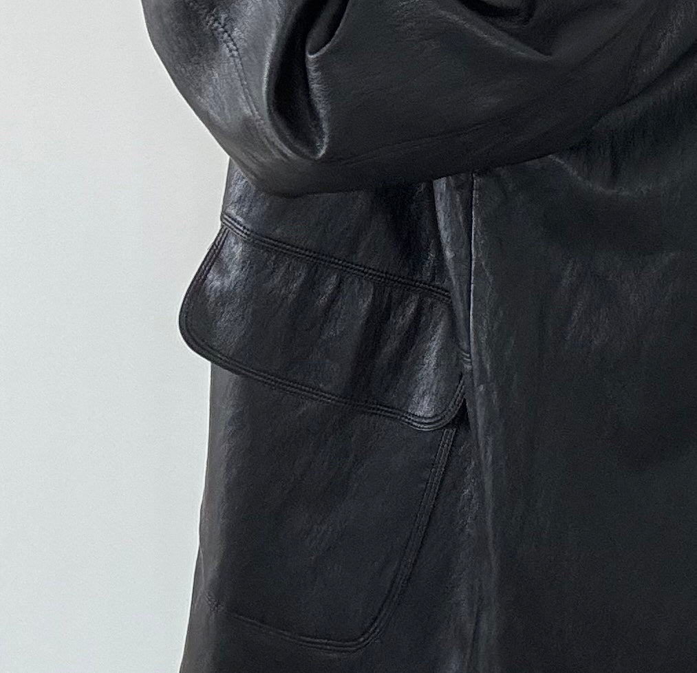 MOMS WEAR March Leather Jacket