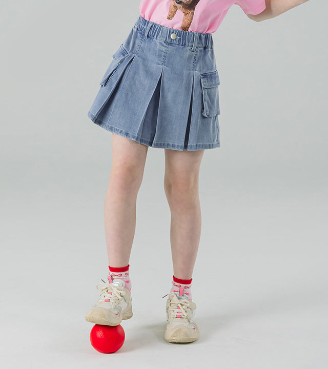 I LOVE J muit cargo wrap skirt pants