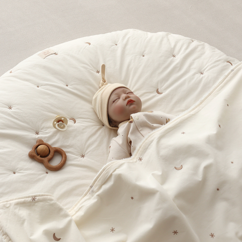 CHEZBEBE Baby Round Floor Pillow
