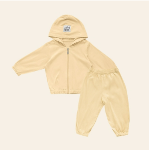 UBMOM Spring New Collection Bebe hoodie set-up (Yellow)