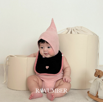 RAWUMER SUMMER Lovely Baby Suit & Bonet Set