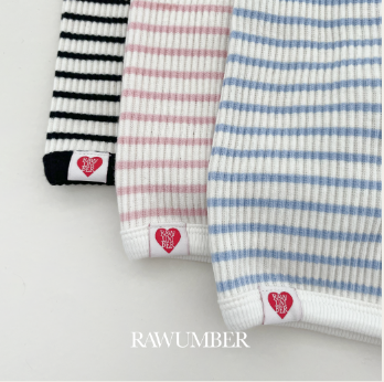 RAWUMBER PRE ORDER Sleeveless Stripe Set Up