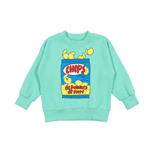 BEBEBEBE PRE FALL Chip boy sweatshirt (MINT)