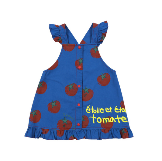 BEBEBEBE PRE FALL Tomato sleevelesss dress