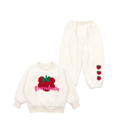 BEBEBEBE 2024 Berry boa training sweat shirt & Pants