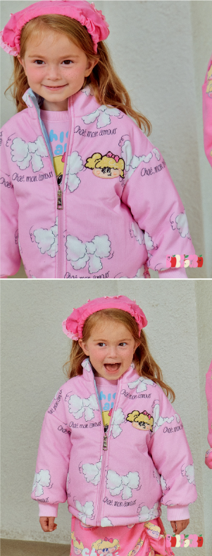 BEBEBEBE WINTER  Ribbon chloe reversible jumper