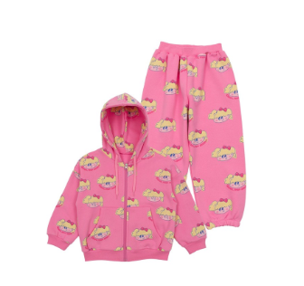 BEBEBEBE WINTER  Ribbon chloe training hoodie SET