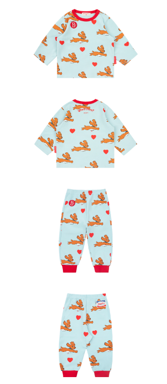 BEBE DE PINO All over jesse baby loungewear set