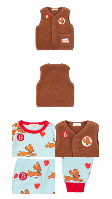 BEBE DE PINO All over jesse baby loungewear set