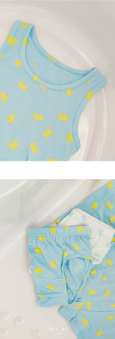 HEY A ! Boys Panties 2pcs Set