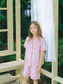 HEY A ! Super Star Short Sleeve Pajama Set