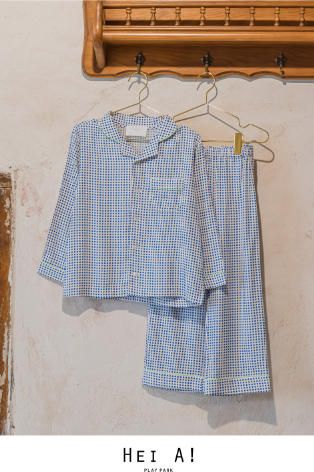 HEY A ! London Checkered Pajama Set