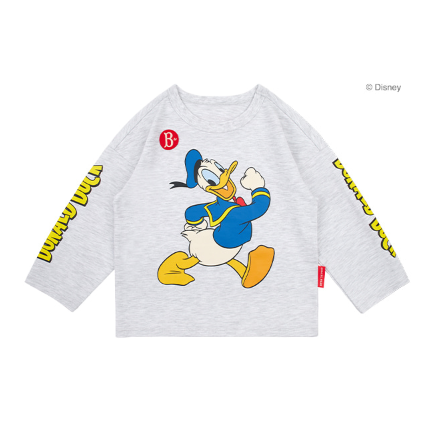 BEBE DE PINO Donald Duck_long sleeve tee