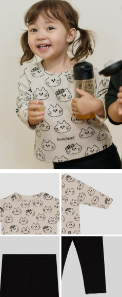 UBMOM Fall UBMOM MONGZA COTTON SET(LONG SLEEVE)