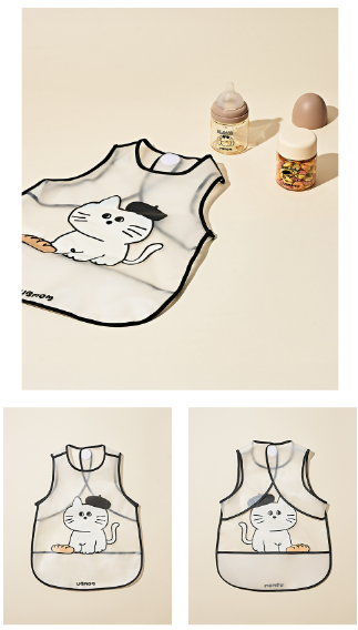 UBMOM Mong & Mongza waterproof food bib
