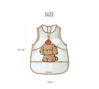 UBMOM Mong & Mongza waterproof food bib