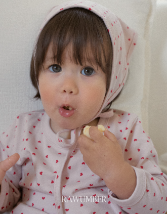 RAWUMBER FALL Heart Kong Babysuit + Bonnet