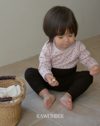 RAWUMBER FALL Heart Kong Babysuit + Bonnet