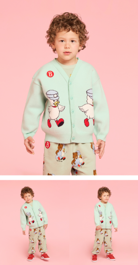 BEBE DE PINO Joy sweater cardigan