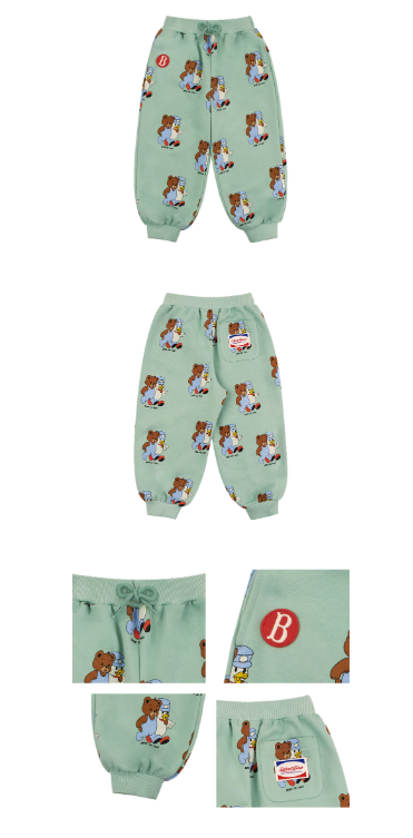 BEBE DE PINO All over teen friends sweatpants