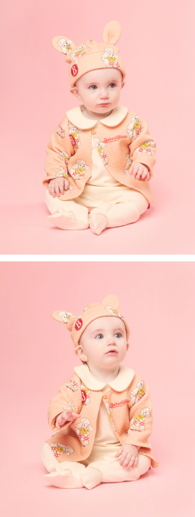 BEBE DE PINO All over jenny newborn overall set