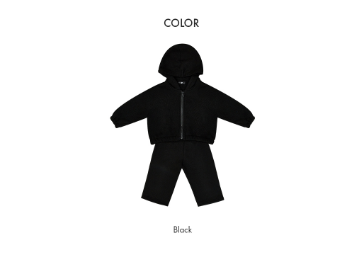 UBMOM VICKY BEAR ZIP-UP HOODIE SET