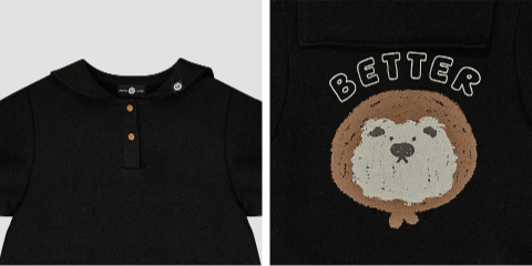 UBMOM VICKY BEAR SAILOR ONE-PIECE