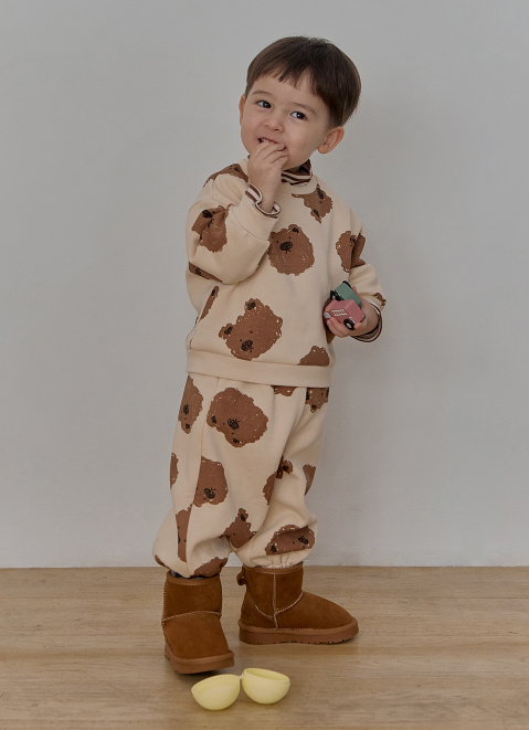 UBMOM VICKY BEAR SWEATSHIRT SET