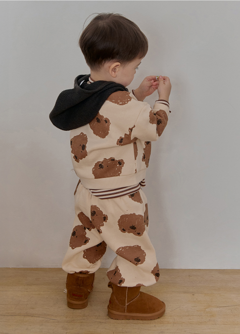 UBMOM VICKY BEAR SWEATSHIRT SET
